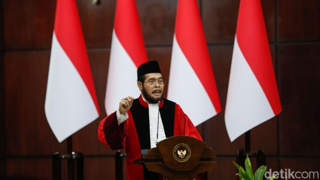 Anwar Usman Lega Purna Tugas Hakim Mk Ungkap Suka Duka 15 Tahun Mengabdi