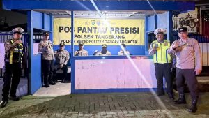 Cegah Gangguan Kamtibmas Polisi Siagakan 22 Pos Pantau Di Tangerang